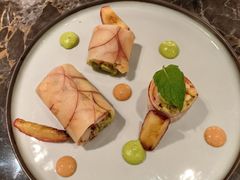 苹果虎虾越南春卷-LESCEDARS Brasserie Bistro香柏树