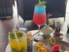 -日落吧·海景咖啡厅·餐酒吧·鸡尾酒·下午茶·乐队表演·浪漫夕阳·三亚文华东方酒店
