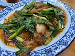 蒜苗回锅肉-雨田饭店(华兴东街店)