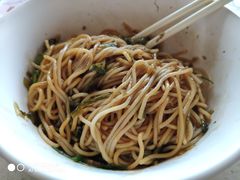 雪菜肉丝葱油拌面-东方既白(上海浦东国际机场)