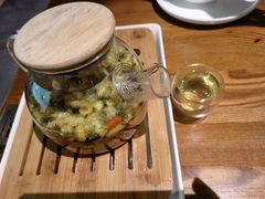 菊花茶-如轩·海鲜砂锅粥·潮汕菜(海珠店)