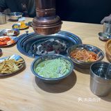 分量超大的韩式烤肉，味道也🉑