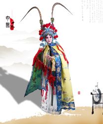 -胭脂猫京剧摄影