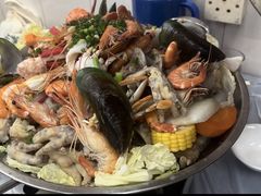 海鲜猪骨煲-凤城康记饭店