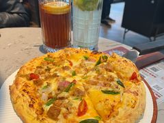 新奥尔良风情烤肉比萨-必胜客(榆林万达店)