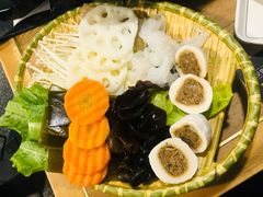 蔬菜拼盘-鱼酷活鱼烤鱼(梅江印象城店)