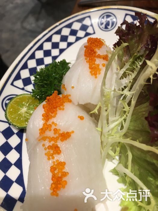 左口鱼裙边刺身