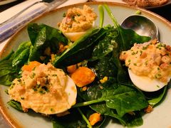 蛋黄酱金枪鱼鸡蛋菠菜-RAC BAR(安福路店)