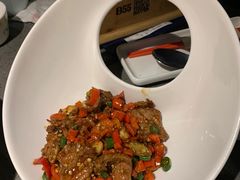 小炒黄牛肉-老头儿油爆虾(星光一期店)