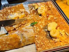 烤香蕉焦糖冰激凌可丽饼-LA CREPERIE BRETONNE布列塔尼法式餐厅(天童北路店)