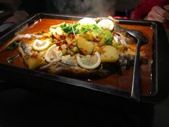 -探鱼·鲜青椒爽麻烤鱼(三水广场店)