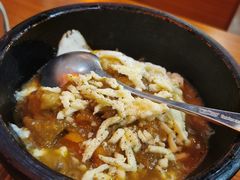 咖喱芝士石锅拌饭-大阪烧肉BAKA一代(十亩地店)