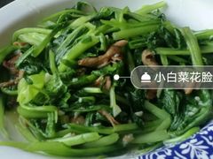 小白菜炒花脸菇-诺敏塔拉奶茶-布里亚特包子-手把肉(锦都会店)
