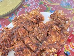 烤虹鳟鱼-何适山庄 ·可团建(水长城P2停车场店)