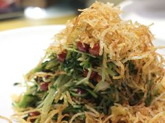 巧拌豆苗-四季民福烤鸭店(王府井灯市口店)