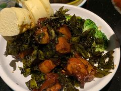 龙井脆皮茶香肉-老头儿油爆虾·知味杭州(爱琴海购物中心)