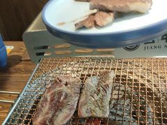 -明洞阿姨·韩式酱蟹烤肉·创意料理(三元桥店)