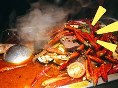 毛血旺烤鱼-探鱼·鲜青椒爽麻烤鱼(三水广场店)