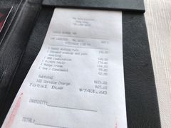 账单-天龙轩(香港丽思卡尔顿酒店)