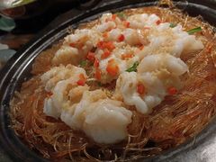 蒜蓉粉丝蒸虾-绿茶餐厅(崇文门新世界店)