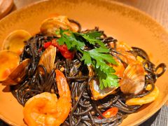 墨鱼汁海鲜面-IL TEATRO 精品意大利餐厅