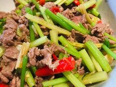 小炒黄牛肉-农耕记·湖南土菜(halo广场店)