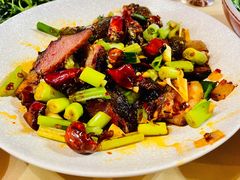 蕨粑炒腊肉-山石榴·贵州菜(丰盛里店)