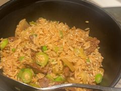 潮州酸菜牛肉炒饭-留半山·香港食堂(啦啦宝都店)