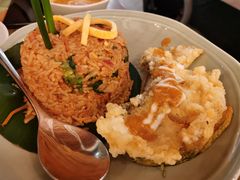 香煎银鳕鱼炒红饭-CHINCHIN 青青·泰国料理(万象食家店)
