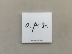 -O.P.S. CAFE