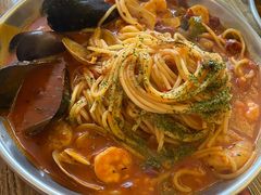韩式辣海鲜意面-Kpasta韩式意大利面