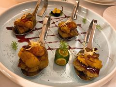 黑松露海胆鹅肝煎-火璽·園