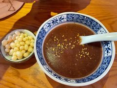 桂花豆沙鸡头米-鑫震源·苏式大虾生煎(山塘街店)