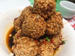 锅巴藕圆子-鑫小城故事·藕汤·家常菜(台北一路总店)