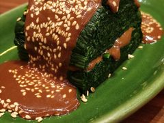 芝麻菠菜-君悦酒店·1881·北京烤鸭