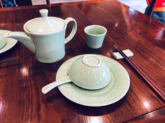 餐具摆设-虎哥私房菜(馒头山店)