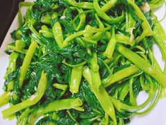 炒通菜-巫记鸡饭店