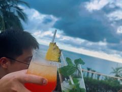 -日落吧·海景咖啡厅·餐酒吧·鸡尾酒·下午茶·乐队表演·浪漫夕阳·三亚文华东方酒店