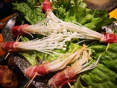 金针菇肥牛-那胡同里的小烤肉馆(开发区万达店)