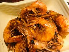 胡味油爆虾-绿茶餐厅(华联万柳店)