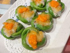 蟹黄墨鱼饼-龙桥私厨·姜花菊花过桥鱼·顺德菜(容桂店)