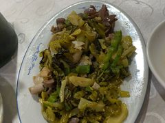 酸菜炒鸡杂-电白鸭粥店(下沙二坊88号店)