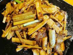 竹笋炒腊肉-丹江渔村(望京店)
