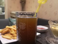 冰芒果茶-吱咖啡西式简餐