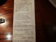 账单-RED LOBSTER(中城西店)