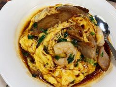 虾仁叉烧双拼滑蛋饭-旺记冰室(九龙中心大厦店)