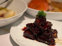桂花糖醋肉排-悦轩中餐厅·高空江景·杭州柏悦酒店