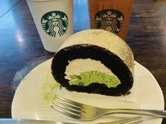 可可抹茶豆乳味卷-星巴克(天津凯德天津湾店)