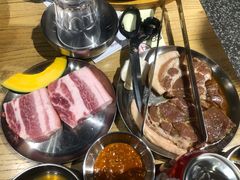 刀鞘五花肉-姜虎东白丁烤肉(苏州中心店)