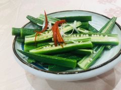 白灼秋葵-东兴楼饭庄(六里桥店)